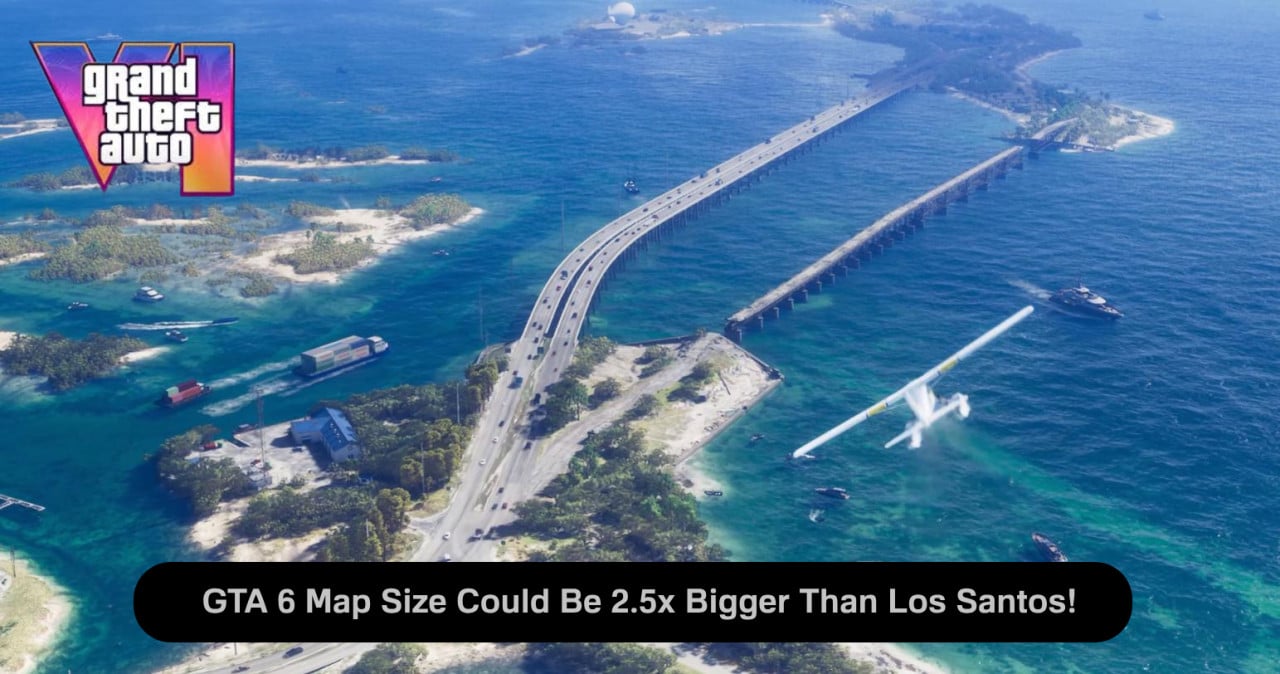 GTA 6 Map Size Could Be 2.5x Bigger Than Los Santos